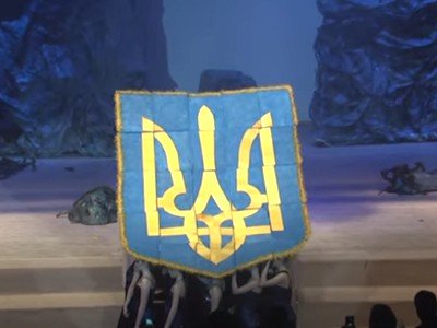 Герб України з волосся - Рекорд Київської Академії перукарського мистецтва