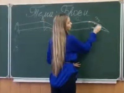 На пару студентів КАПМ, грим і декоративна косметика, тема «Моделювання брів»